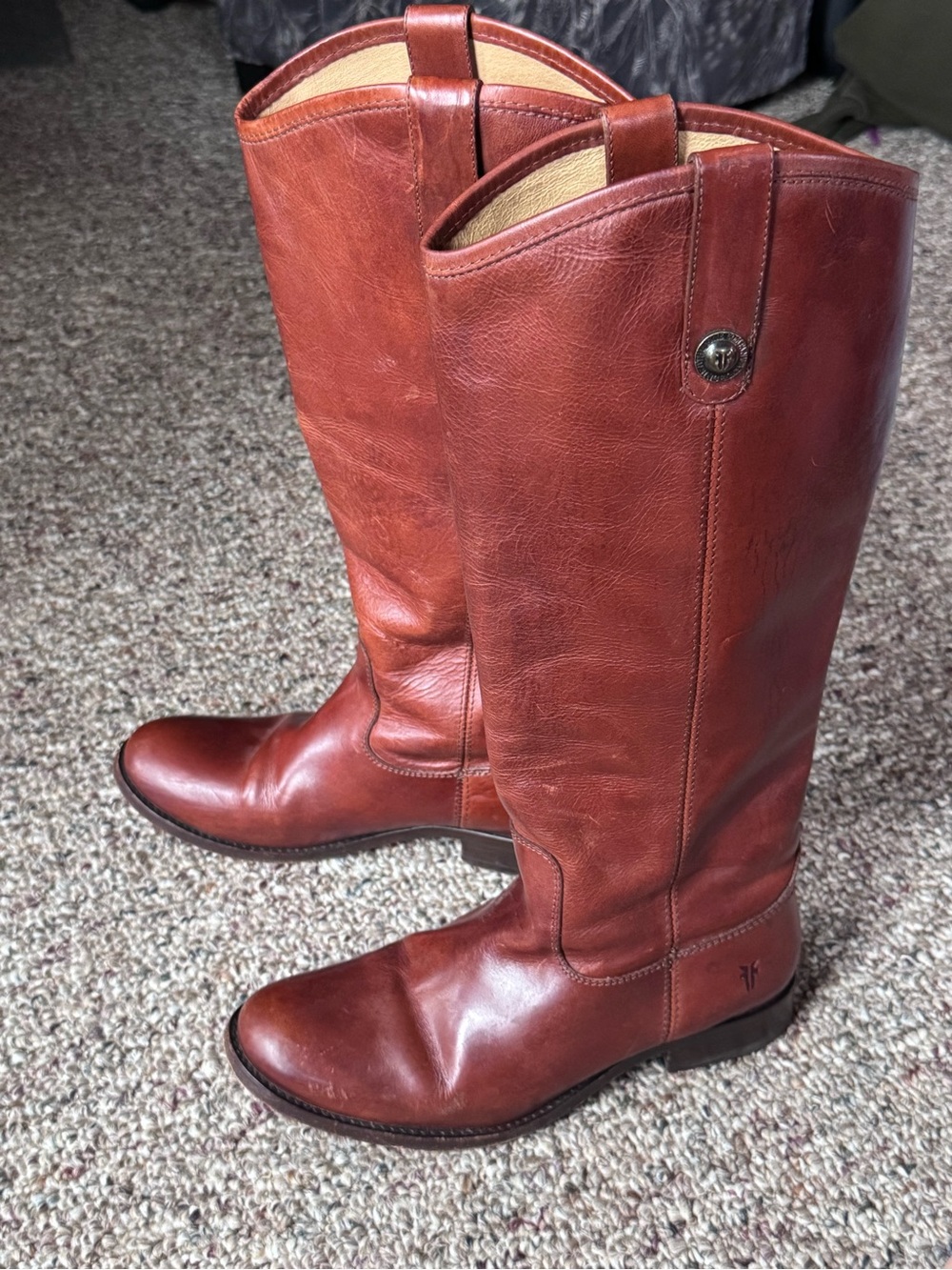 Frye Genuine Leather Riding Boots